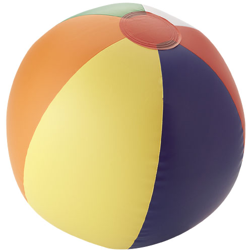 Rainbow solid beach ball in 