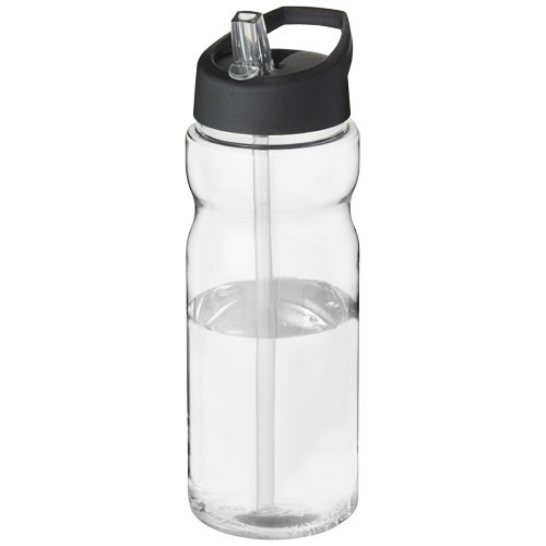 H2O Active® Base 650 ml spout lid sport bottle in White