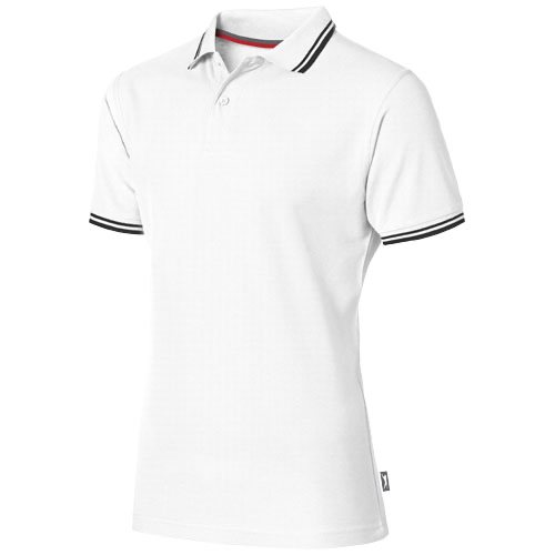Deuce short sleeve men's polo with tipping in 