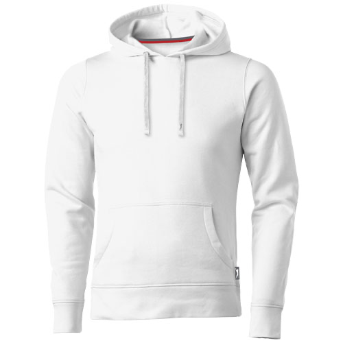 Alley hooded Sweater in white-solid