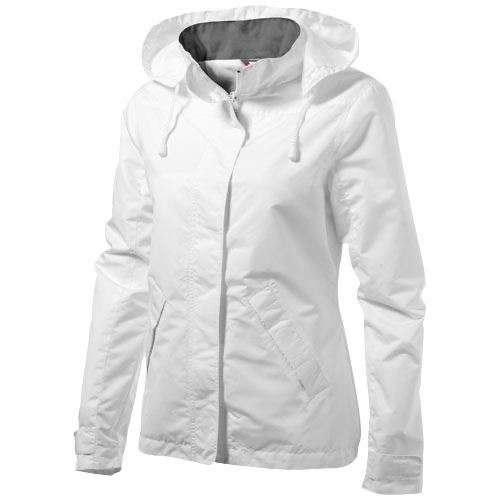 Top Spin ladies jacket in white-solid