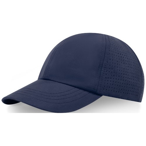 Mica 6 panel GRS recycled cool fit cap in 