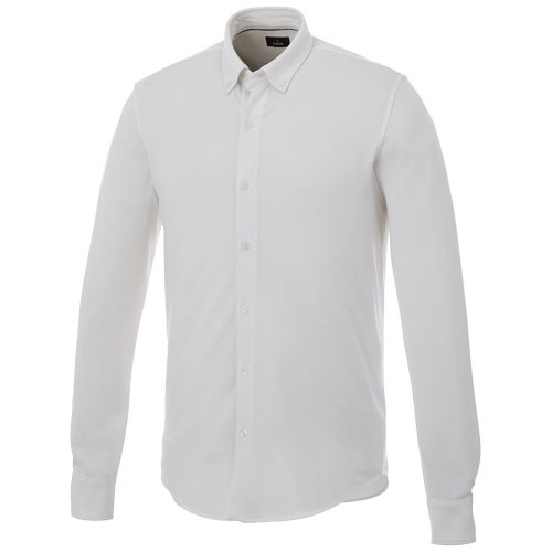 Bigelow long sleeve men's pique shirt