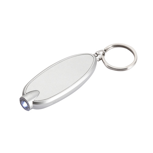 Led Keyring Torch Silver/Silver