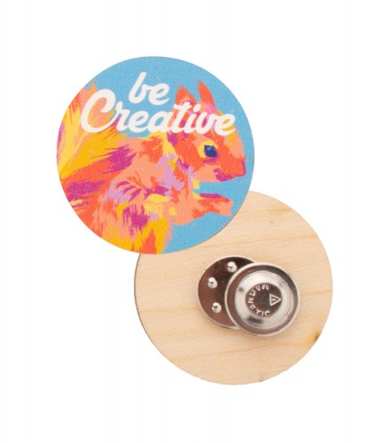 custom magnetic badge