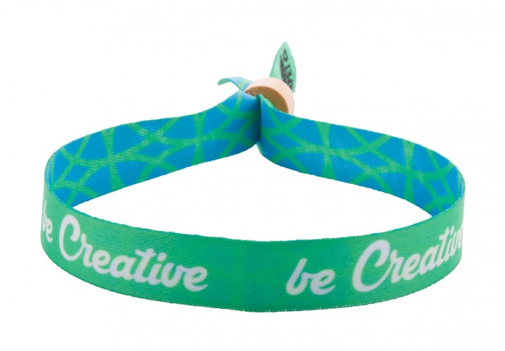custom RPET festival bracelet