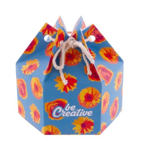 hexagonal gift box