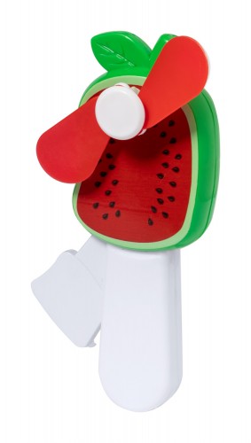 hand fan, watermelon