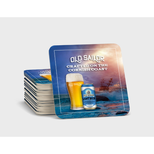 Beermats - Paper Laminated - 90mm Diameter - 1 Side