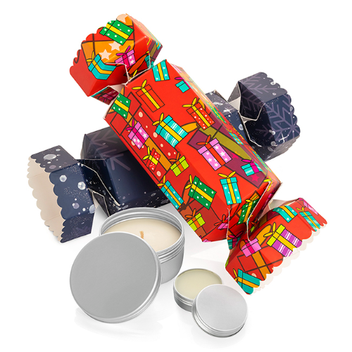 2 Piece Christmas Cracker Gift Set