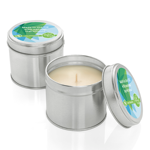 Natural Wax Candle In A Tin (135g)