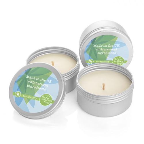 Natural Wax Candle In A Tin (100g)