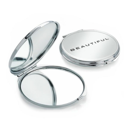 Chrome Compact Mirror Style