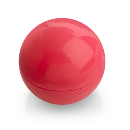 Red Ball Shaped Lip Balm