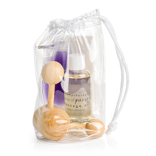 Massage Set in a drawstring Bag