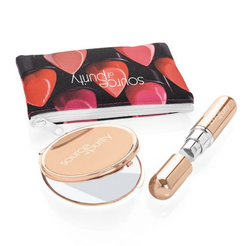 Rose Gold Handbag Essentials Set 3pc