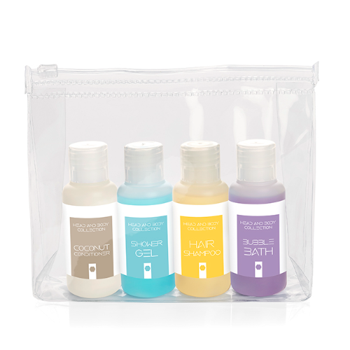 Weekend Travel Toiletry Set In A Bag