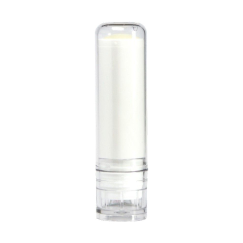 Lip Balm Stick Clear Frosted Container & Cap, 4.6g