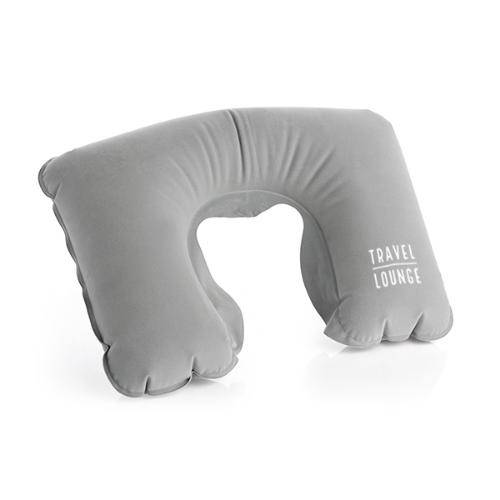 Grey Inflatable Neck Pillow