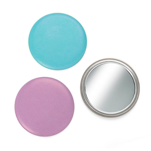 Round Single Sided Compact Mirror