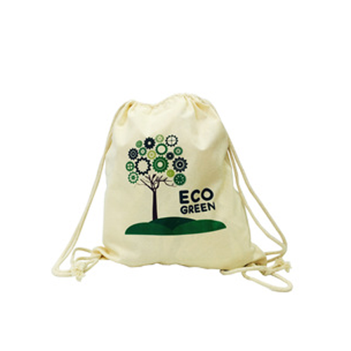 Dunham 6oz Natural Double Drawstring Bag