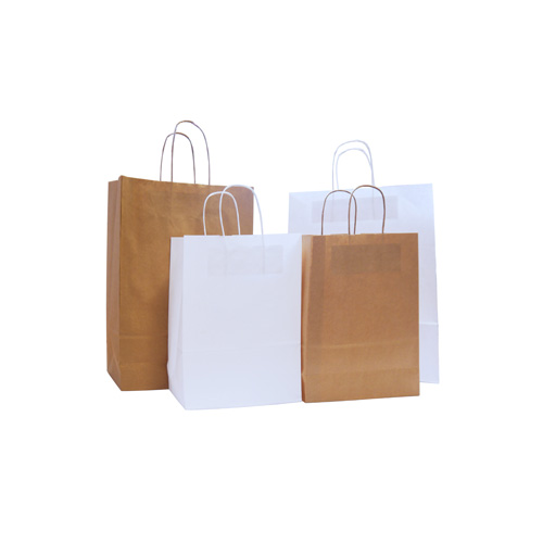 Hardwick 100gsm Ribbed Large A3 Kraft Paper Bag