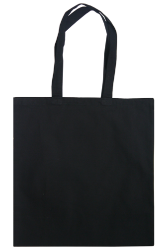 Dunham 8oz Premium Blackl Cotton Shopper Bag