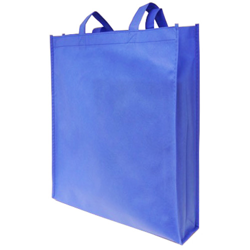 Royal Blue Non-Woven Poypropylene Bag With Gusset