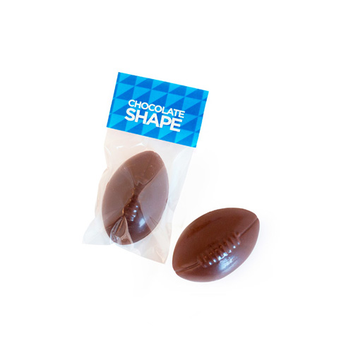 Chocolate Rugby Ball Shape