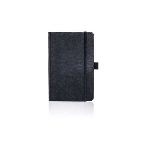 Pocket Notebook Ruled Paros Black