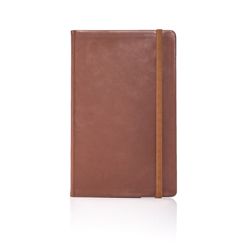 Medium Notebook Ruled Vitello Leather Flexible