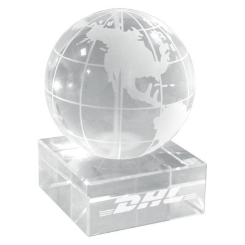 Crystal Globe on Base