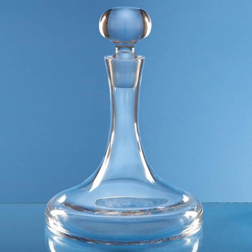 0.75ltr Handmade Plain Ships Decanter