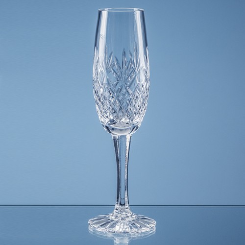 165ml Blenheim Lead Crystal Full Cut Champagne Flute