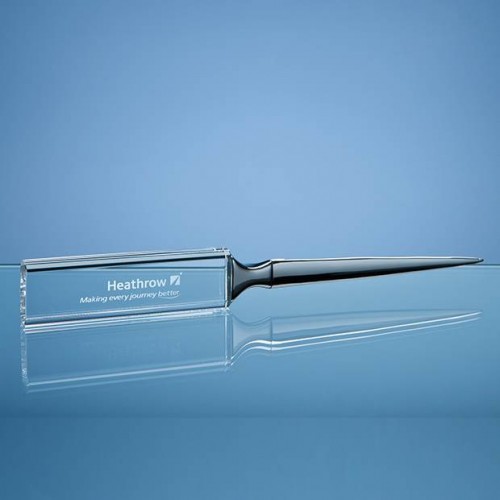 21.5cm Optical Crystal Letter Opener