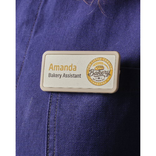 Always Recycled Select Name Badge - Rectangle