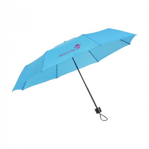 Colorado Mini Collapsible Umbrella 21 Inch Light Blue