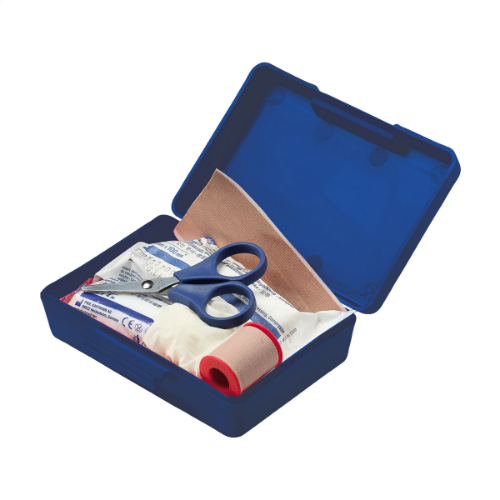 First Aid Kit Box Small Blue