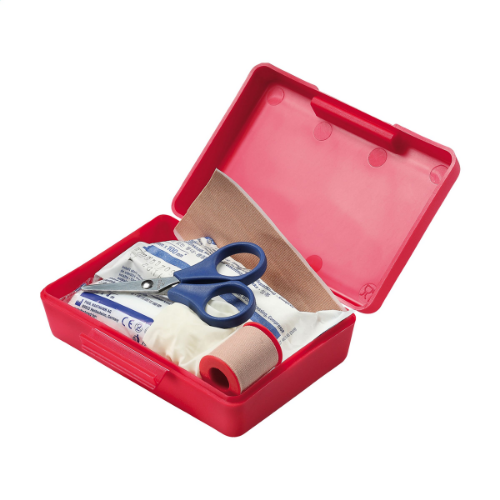First Aid Kit Box Small Red