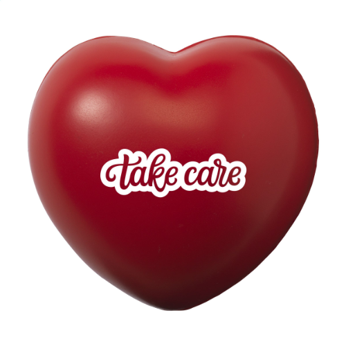 Anti Stress Heart Stress Ball Red