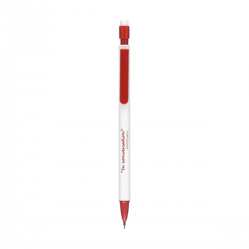 Signpoint Refillable Pencil Red-And-White