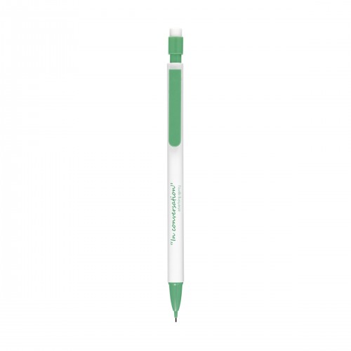Signpoint Refillable Pencil Green-And-White