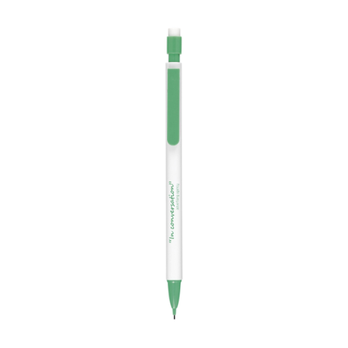 Signpoint Refillable Pencil Green-And-White