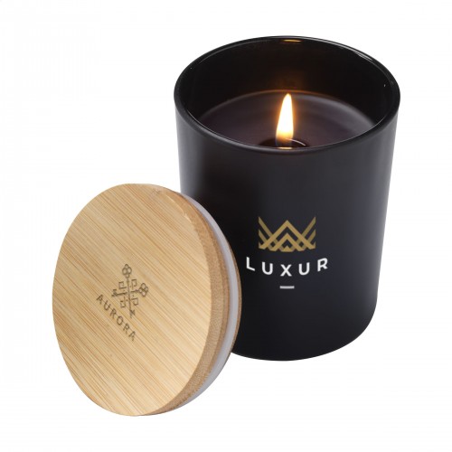 Scented Candle Vanilla Black