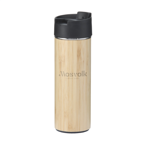 Sakura 360 Ml Bamboo Thermo Bottle/thermo Cup Bamboo