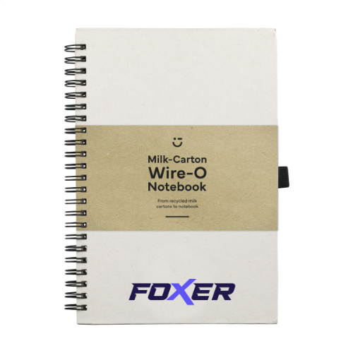 Milk-Carton Wire-O Notebook A5