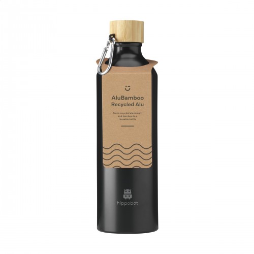 AluBamboo GRS Recycled Alu 750 ml water bottle