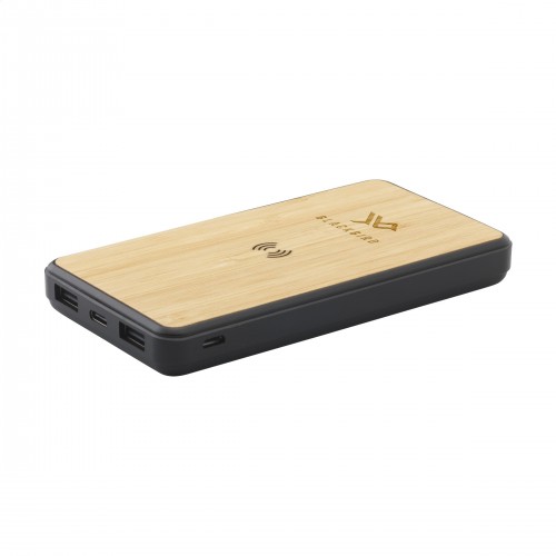 Boru Bamboo RCS Recycled ABS Powerbank Wireless Charger