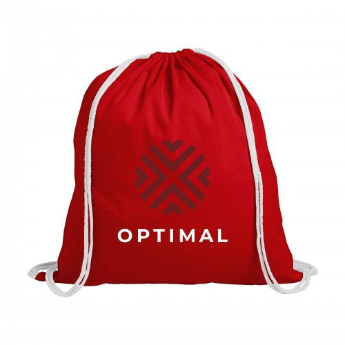 PromoColour (120 G/m²) Backpack Red