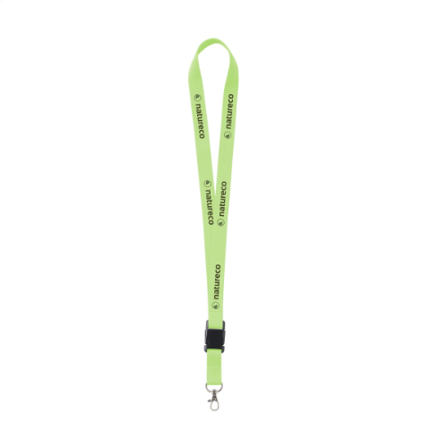 KeyCord 2 Cm Lanyard Fluorescent Green